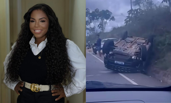 Influenciadora “Diva do Cras” se feriu após capotamento na Rodovia João Bebe Água, em São Cristóvão