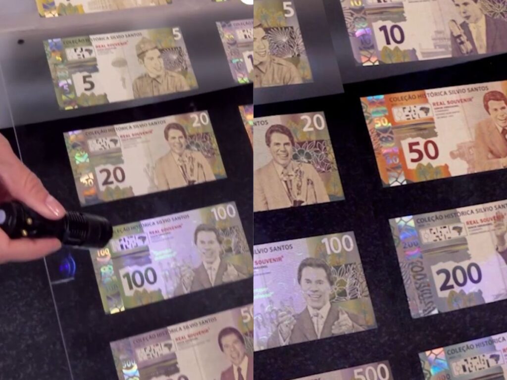 SBT lança cédulas colecionáveis que recontam a trajetória de Silvio Santos