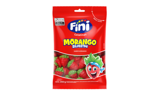 Fini lança Morango Silvestre para reforçar portfólio com sabor popular