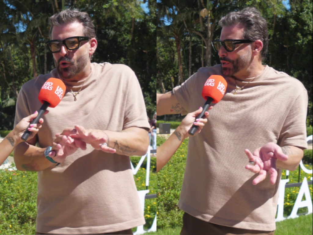 Henri Castelli fala sobre incidente em que figurino pegou fogo durante “A Paixão de Cristo”