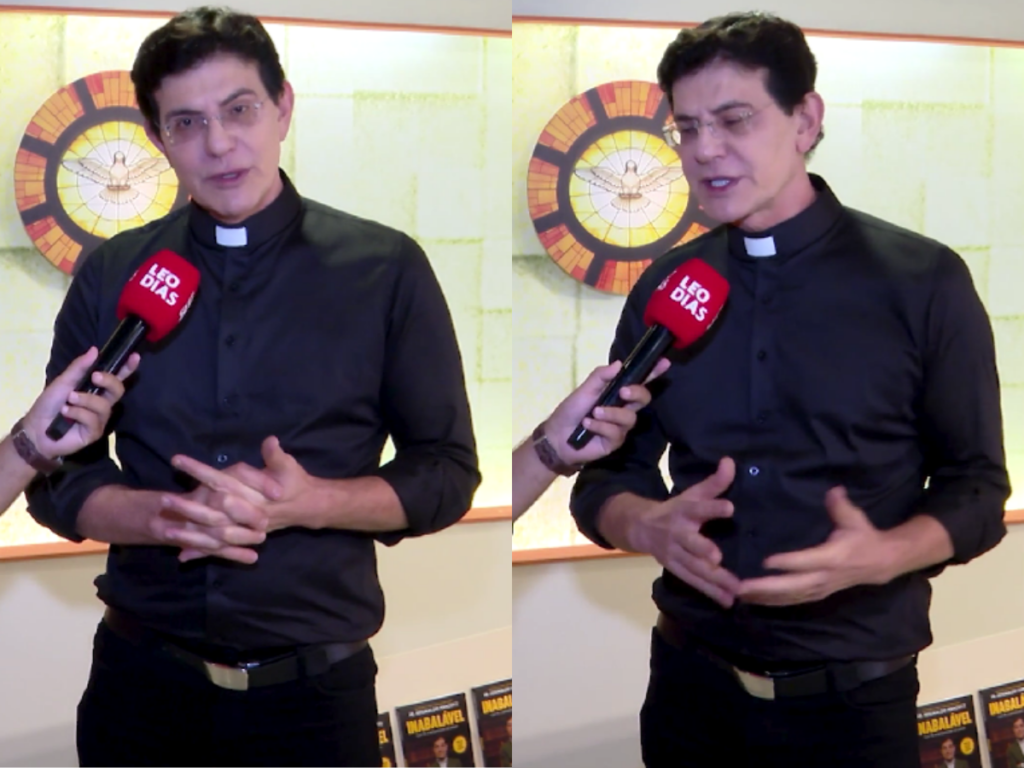 Padre Reginaldo Manzotti fala sobre interação com fiéis nas redes sociais