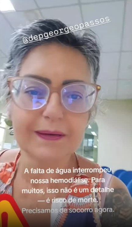 Crise hídrica em Sergipe interrompe sessões de hemodiálise e coloca vidas em risco