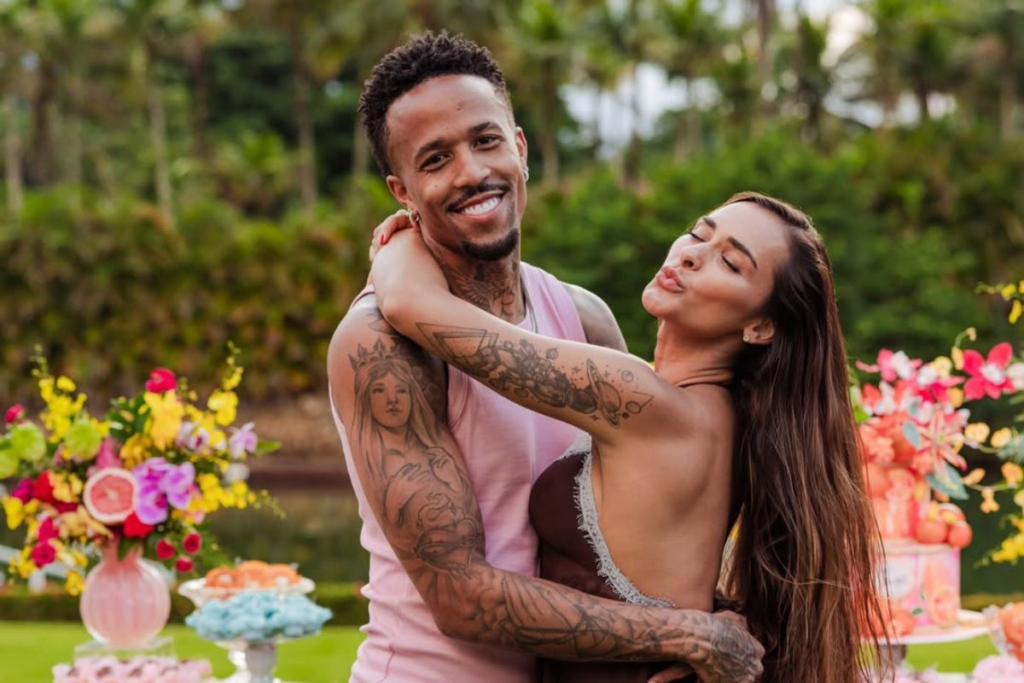 É Menino! Éder Militão e Tainá Castro Revelam Sexo e Nome do Bebê