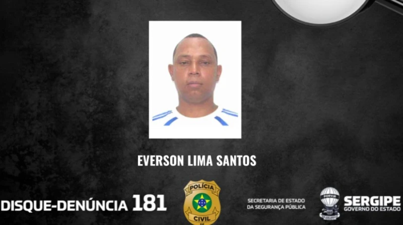 Polícia divulga imagem de foragido por feminicídio cruel no bairro São Conrado