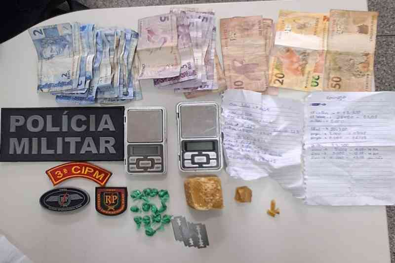 PMSE prende suspeito por tráfico de drogas em Maruim