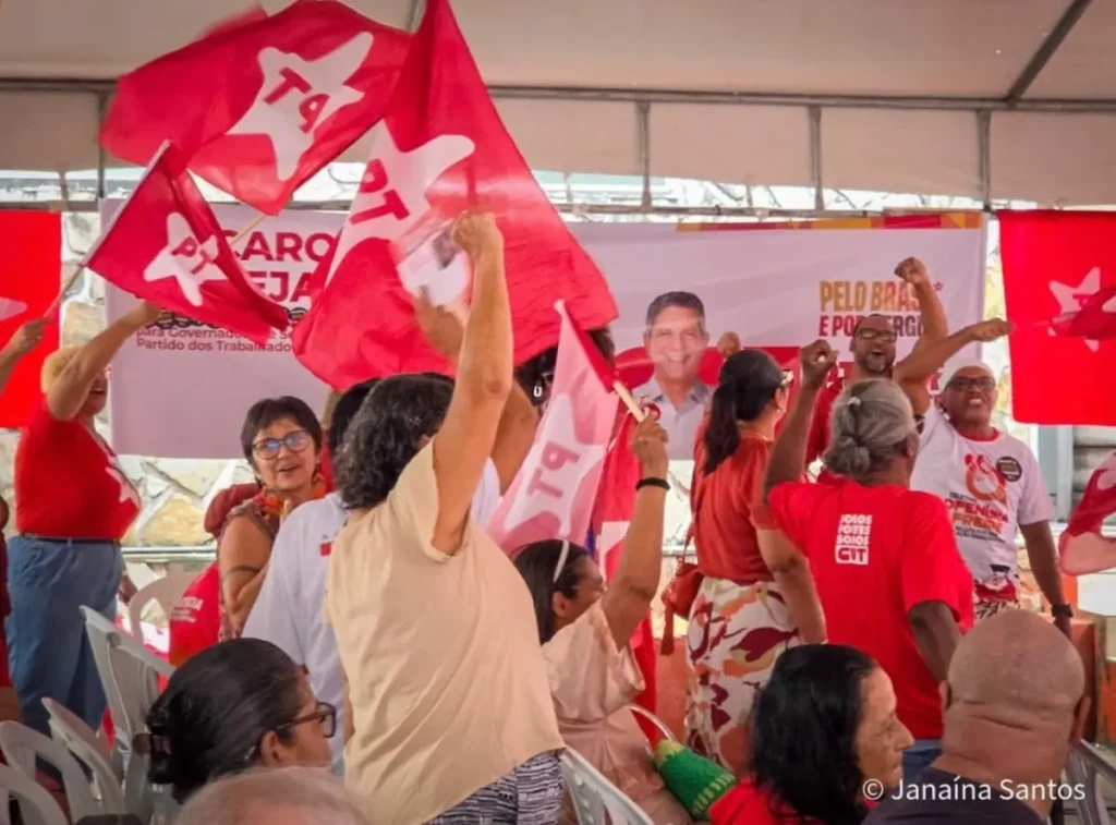 PT de Sergipe oficializa apoio à reeleição do governador Fábio Mitidieri