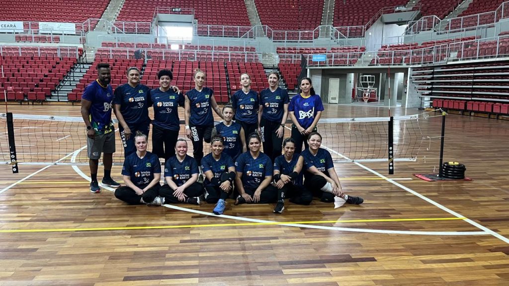 CBVD encerra Semana de Treinamento da Seleção Brasileira Feminina de Base de Vôlei Sentado em Fortaleza