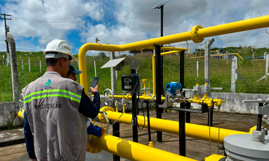 Agrese intensifica inspeções no sistema de distribuição de gás natural em Sergipe