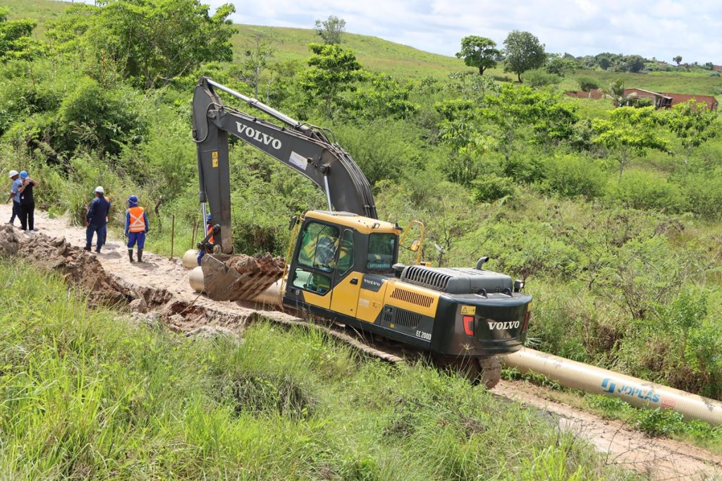Iguá Sergipe avança nas obras do Guajará e alcança 10 km de rede coletora de esgoto implantada