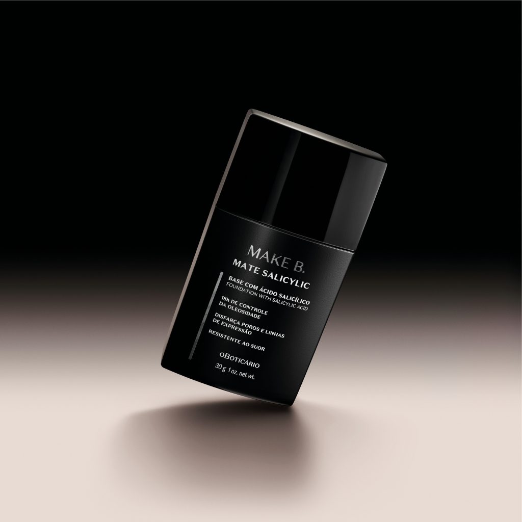 O Boticário reapresenta Make B. Mate Salicylic, elevando o padrão das bases para pele oleosa da brasileira 