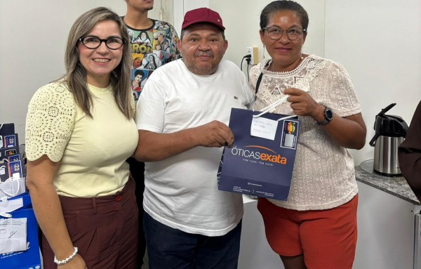 Secretaria de Saúde dá continuidade ao programa “Enxergar Bem” e entrega 80 óculos de grau em Itabaiana