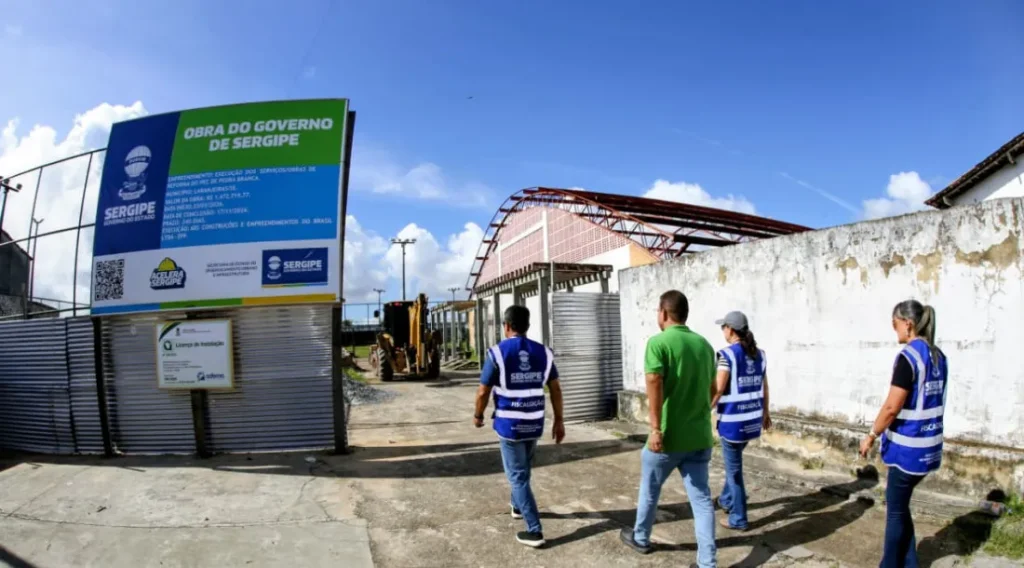 Sedurbi inspeciona obras do Acelera Sergipe em Laranjeiras, Riachuelo e Malhador