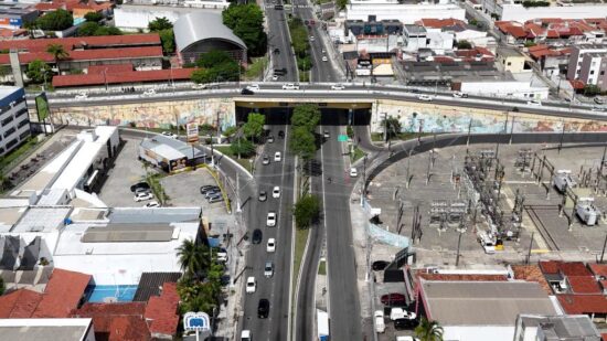 Recuperação de viaduto muda tráfego na avenida Francisco Porto a partir desta sexta