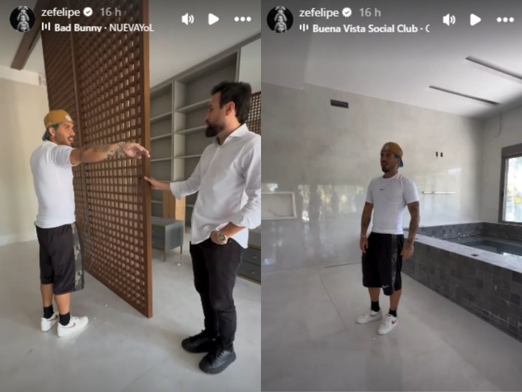 Zé Felipe inicia mudança de mansão de R$ 27 milhões para novo imóvel luxuoso