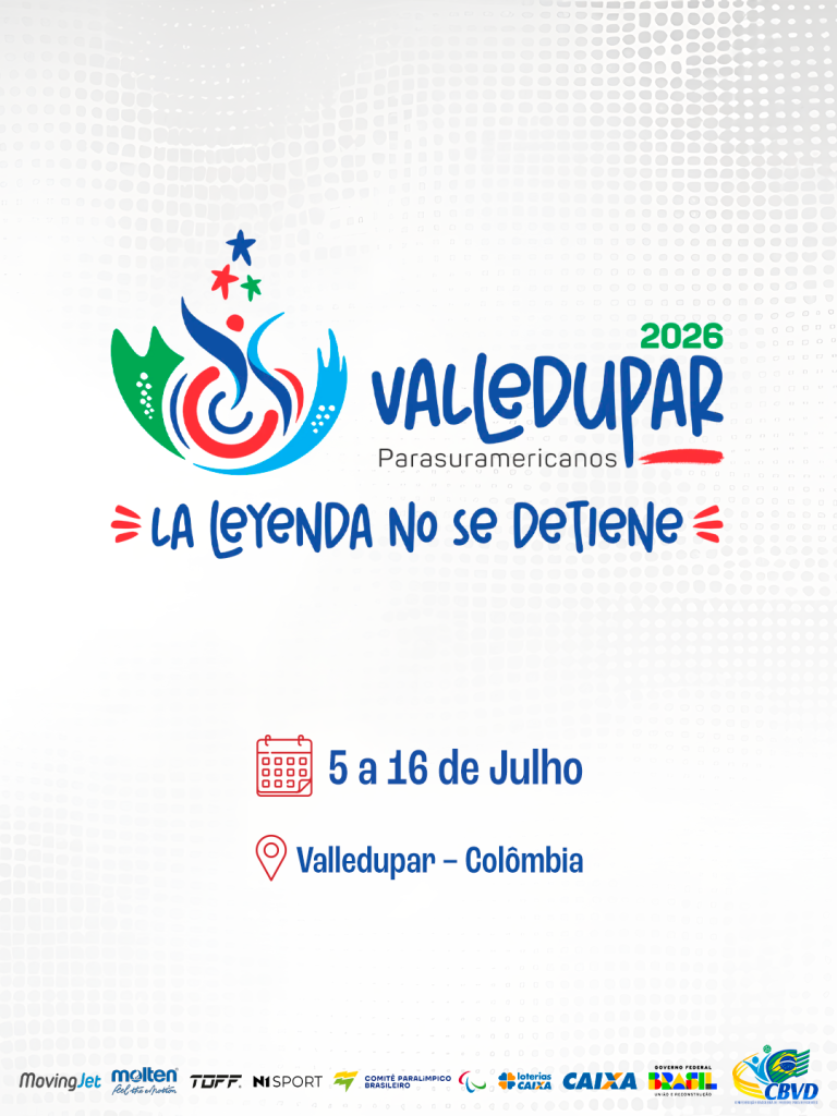 Brasil chega pronto para buscar o ouro no vôlei sentado nos Jogos Parasul-Americanos de Valledupar 2026