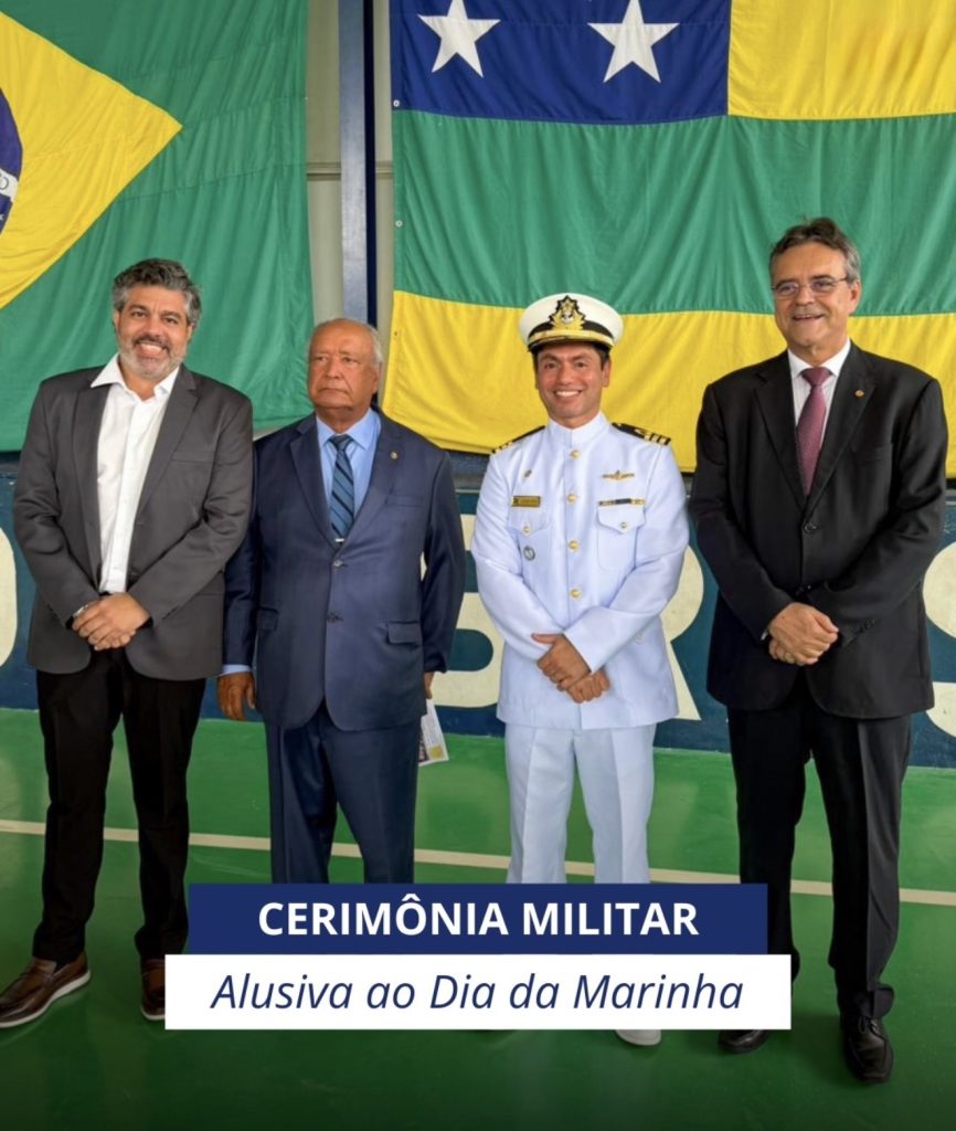 CRA-SE representa a Administração na Solenidade Militar do Dia da Marinha em Sergipe