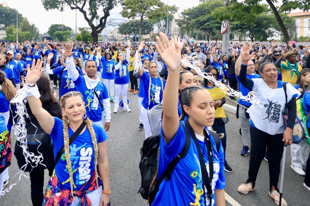 Marcha para Jesus reúne 338 mil pessoas em São Paulo