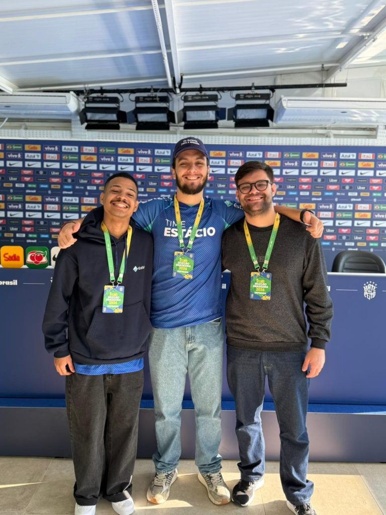 Em iniciativa da Estácio e Instituto Yduqs, estudantes acompanharão a Seleção Brasileira ao lado da CBF