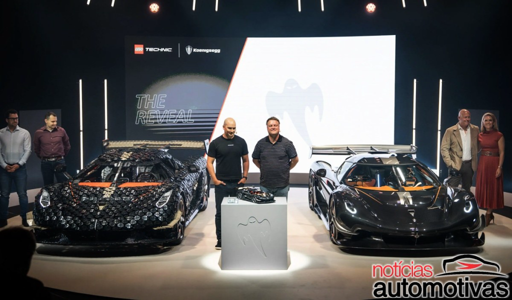 Carro de Lego em tamanho real chega a 111 km/h em festival na Inglaterra