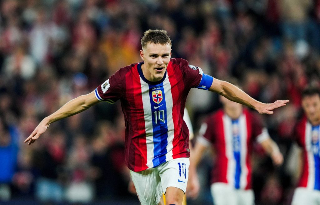 De ‘fracasso’ a líder: Odegaard guia Noruega na volta à Copa do Mundo