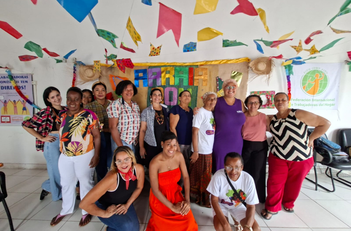 Festa junina debate trabalho doméstico com cinema e forró em SE