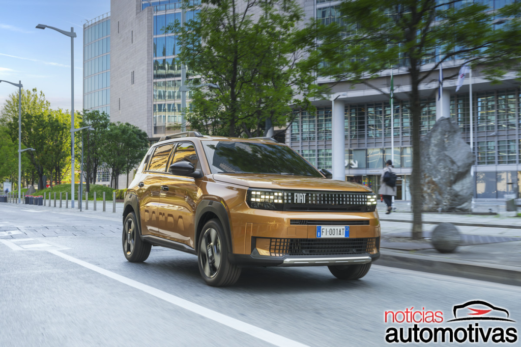 Fiat Grande Panda elétrico chega à França com 320 km de autonomia e leasing a partir de R$ 560