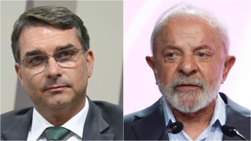Flávio e Lula lideram rejeição em empate técnico, aponta Datafolha