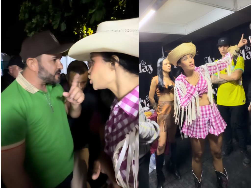 Flay se revolta e briga com produtor durante evento em Lagoa do Ouro
