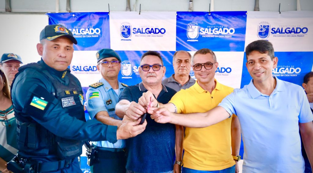 Governo de Sergipe entrega posto policial no povoado Água Fria, em Salgado