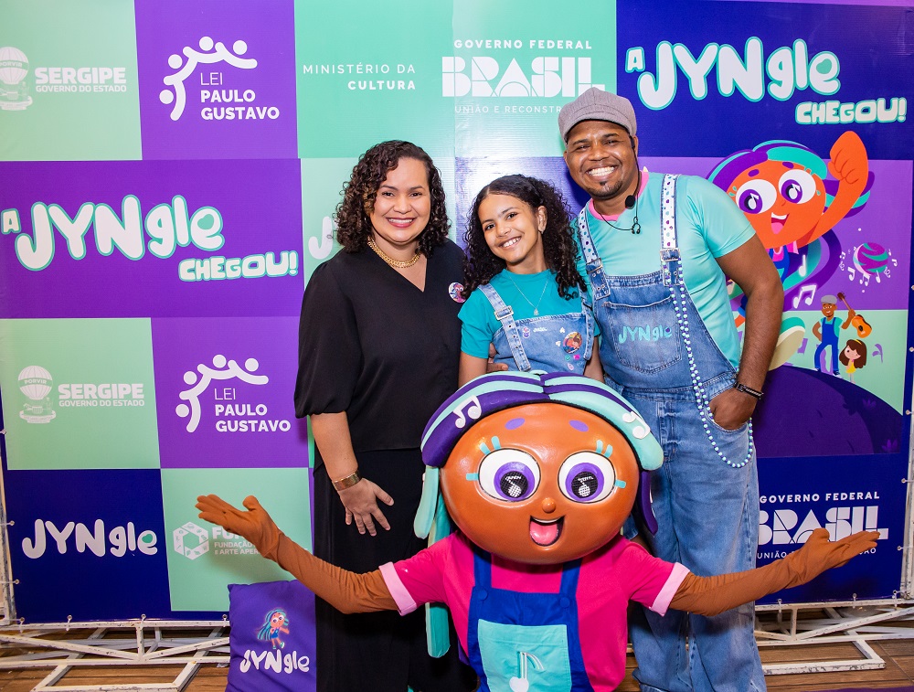 Grupo sergipano JYNgle leva animação inédita ao cinema de Aracaju