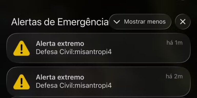 Hacker invade Defesa Civil e dispara alerta falso de desastre no Brasil