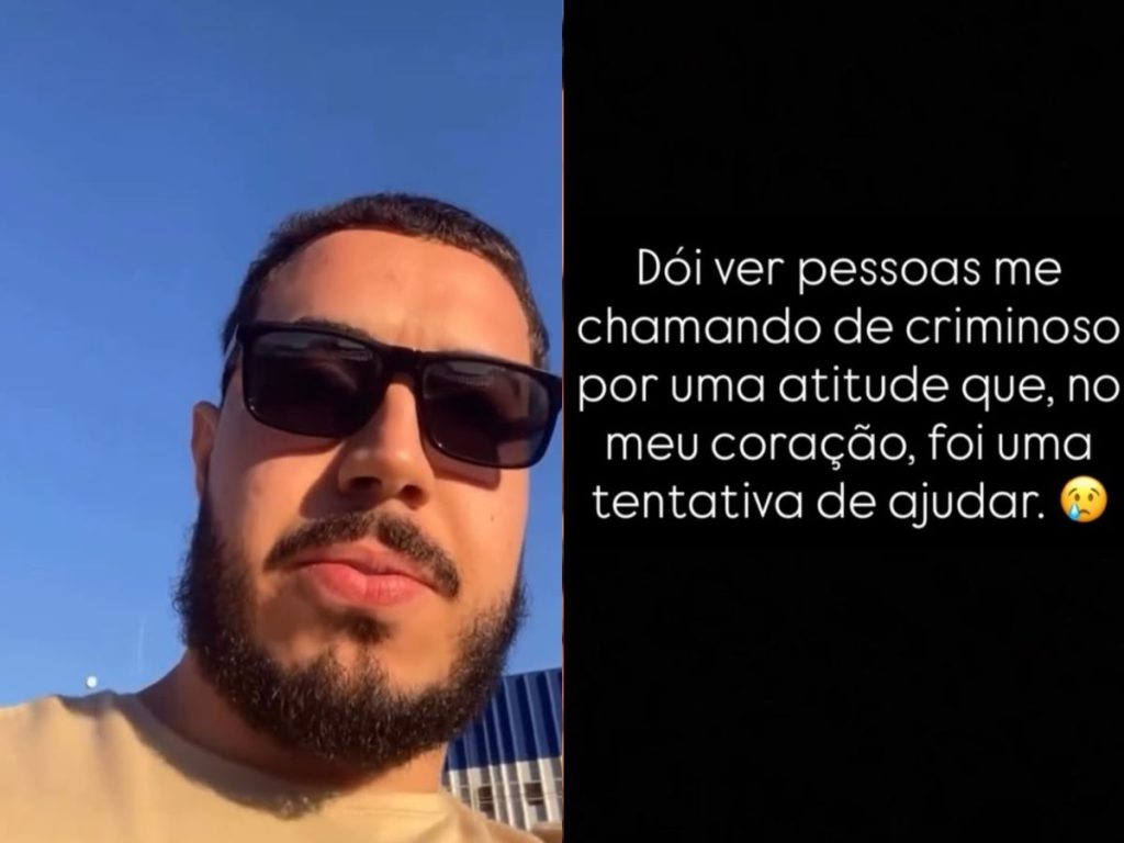 Homem ameaçado após mal-entendido com gata faz esclarecimento público