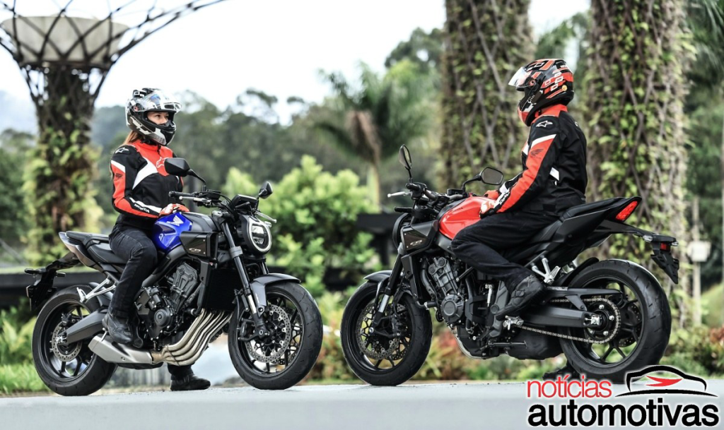 Honda CB650R E-Clutch 2027 chega com novas cores por R$ 59.560