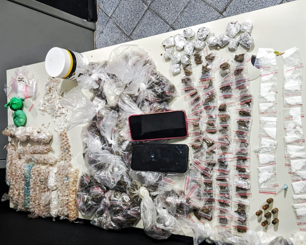 Operação da Delegacia de Poço Verde apreende cerca de 20 quilos de drogas