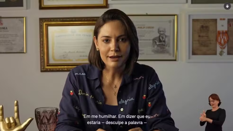 Crise no clã Bolsonaro: Michelle expõe racha interno, diz ter sido “maltratada” por Flávio e veta Ciro Gomes