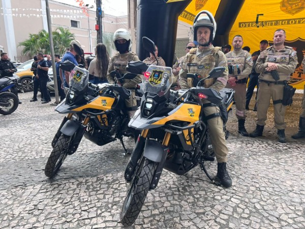 Prefeitura de Itabaiana entrega cinco novas motocicletas para os agentes da Guarda Municipal e SMTT