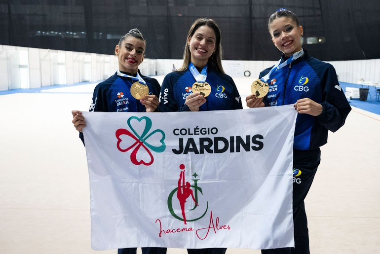Sergipanas conquistam medalhas inéditas no Campeonato Pan-Americano de Ginástica Rítmica