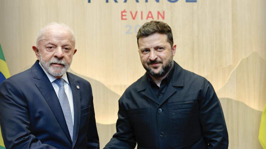 Lula pede cessar-fogo a Zelensky e cobra ação da ONU na guerra