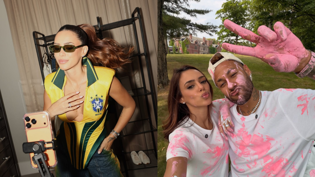 Mães dos filhos de Neymar curtem Disney juntas com as crianças