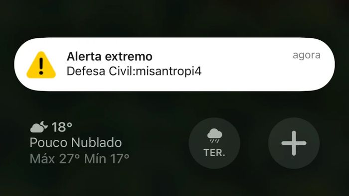 PF investiga alertas falsos da Defesa Civil enviados a celulares no Brasil