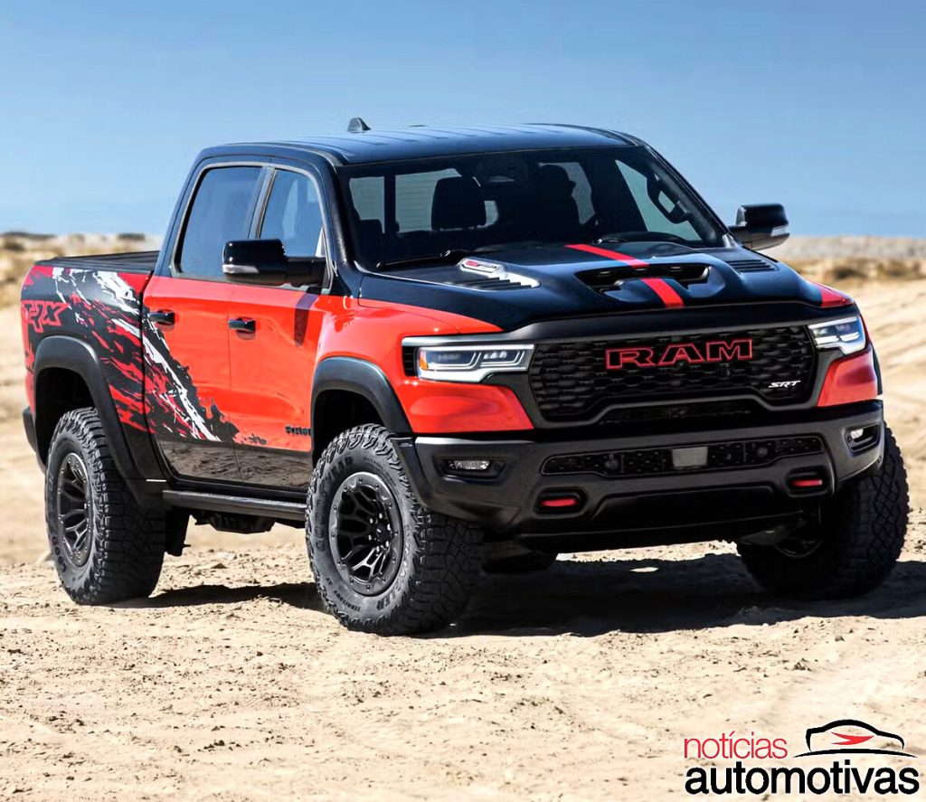 RAM 1500 TRX SRT desafia Raptor R com V8 de 788 cv e preço menor