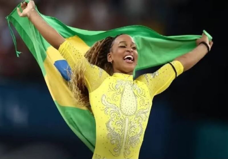 Rebeca Andrade vence o Pan após dois anos fora por saúde mental