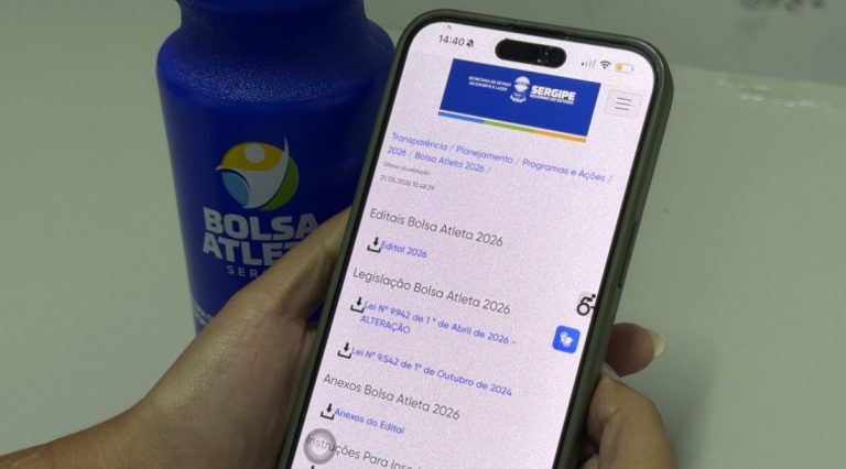 Sergipe lança 195 bolsas para atletas com investimento de R$ 1,8 mi