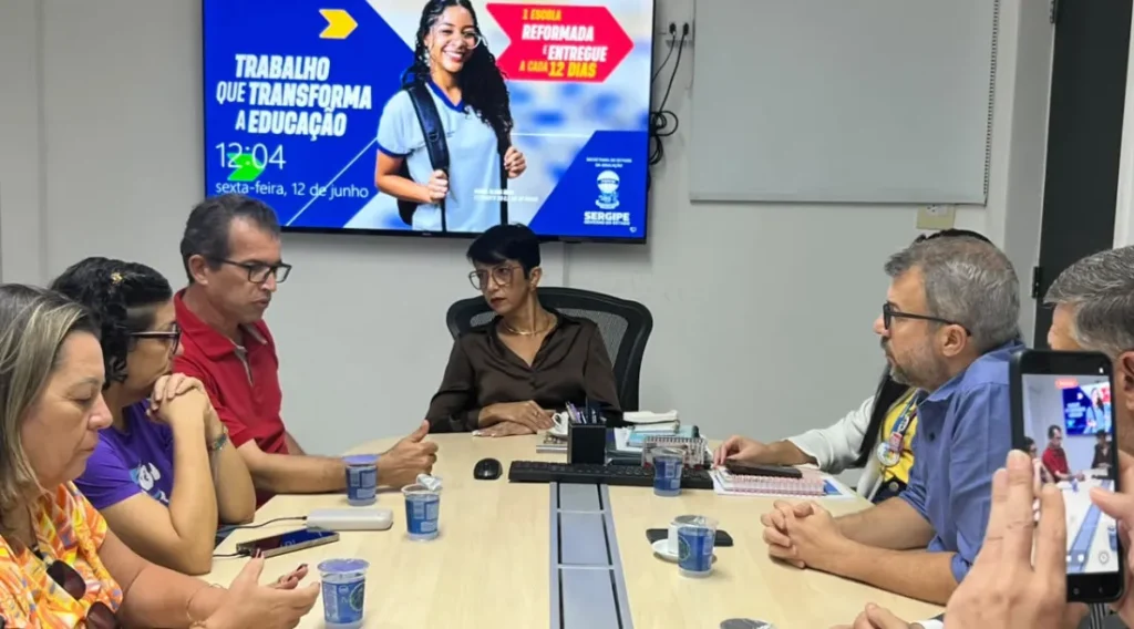 Governo de Sergipe realiza nova rodada de diálogo com o magistério e reafirma ações para fortalecer a educação
