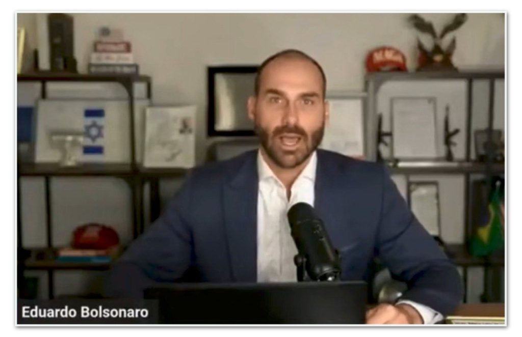 STF condena Eduardo Bolsonaro por coagir ministros do tribunal