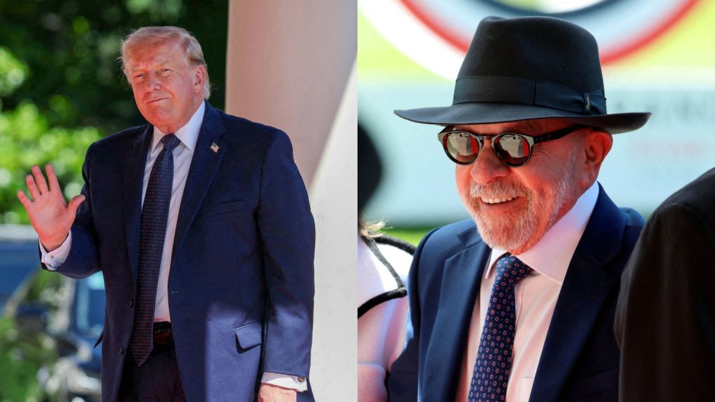 Trump chama Lula de ‘muito volátil’ em entrevista ao vivo nos EUA