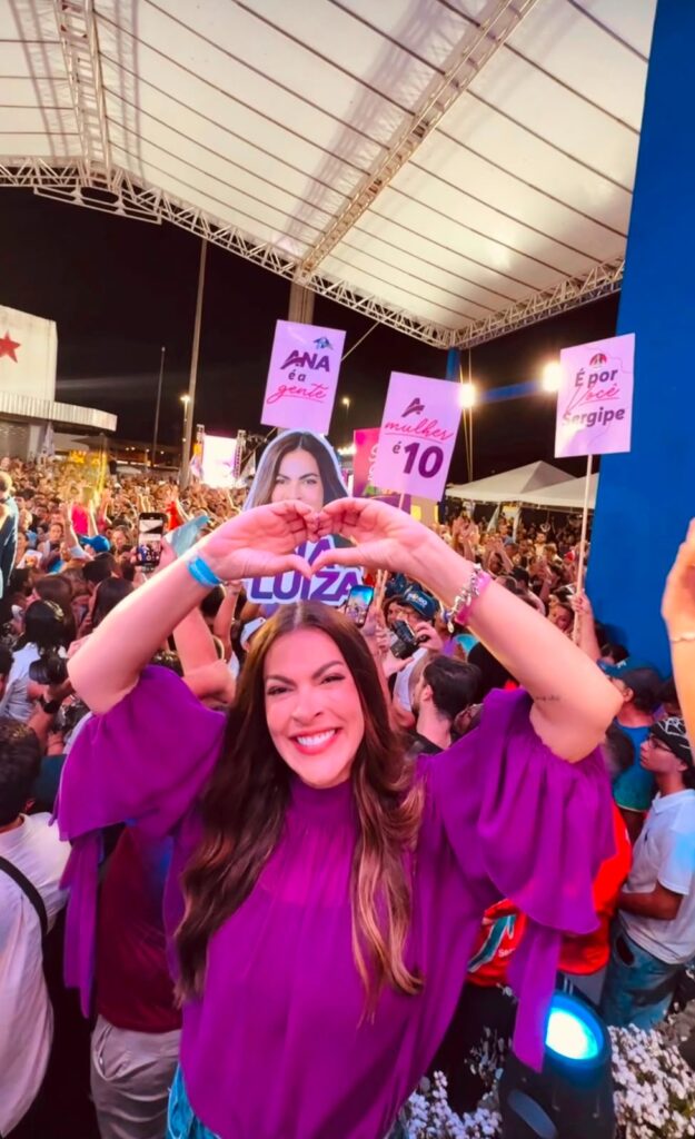 Ana Luiza oficializa nome na disputa para Assembleia Legislativa e reforça compromisso com transformação de Sergipe