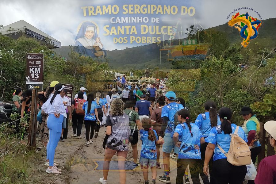Peregrinação de Santa Dulce e serra, santuário2