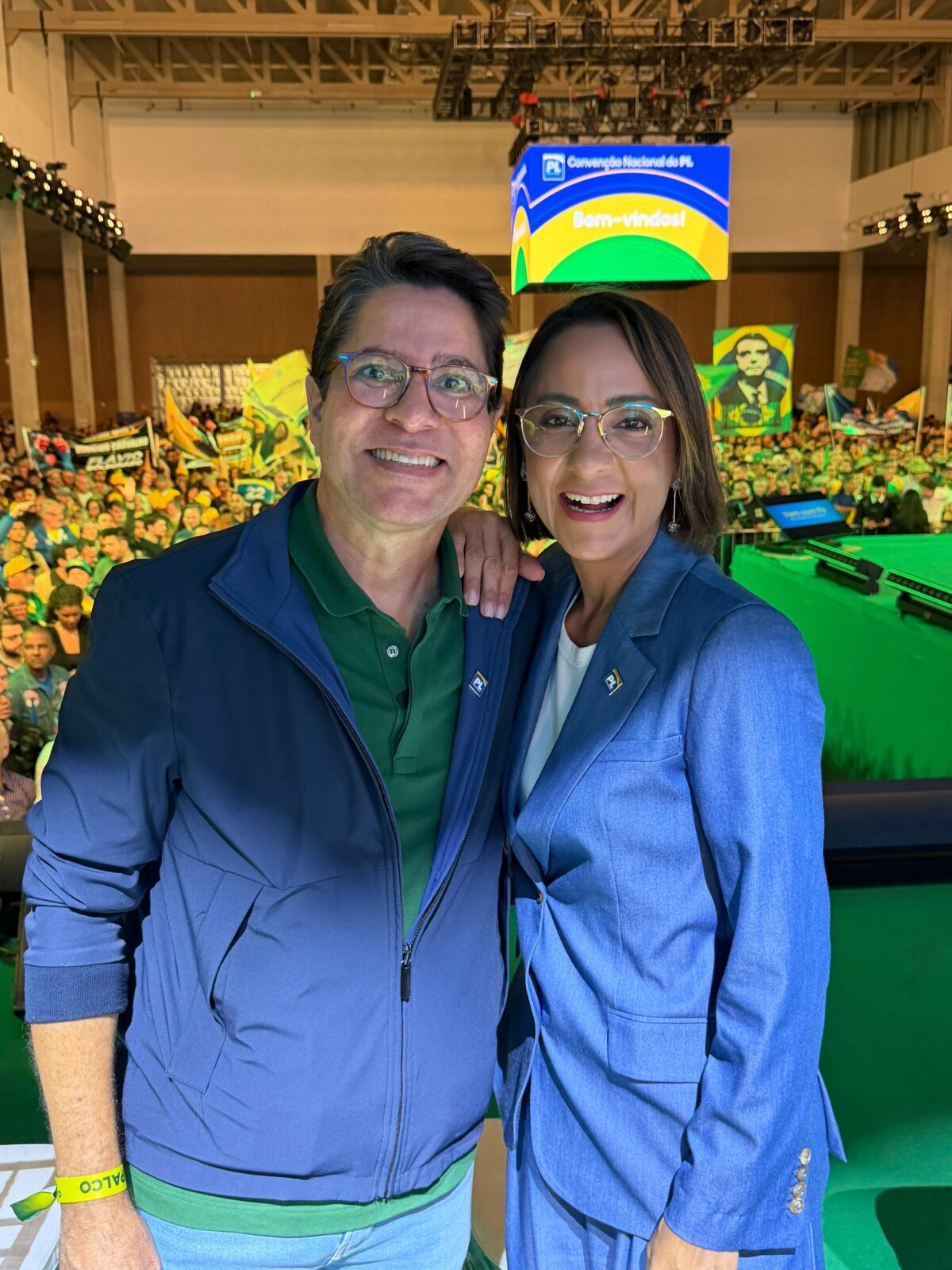 Ricardo Marques defende mudança para o Brasil durante convenção que oficializa Flávio Bolsonaro à Presidência