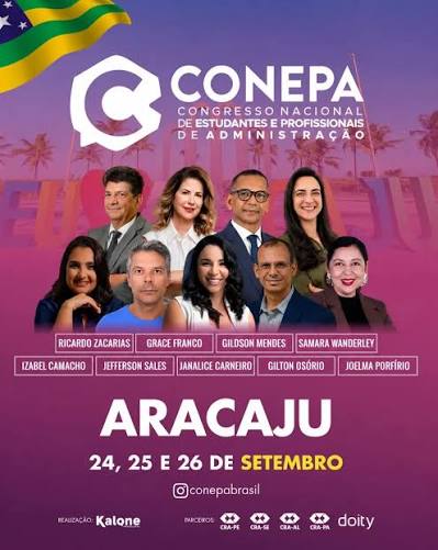 Presidente do CRA-SE está entre os palestrantes do CONEPA 2026, em Aracaju